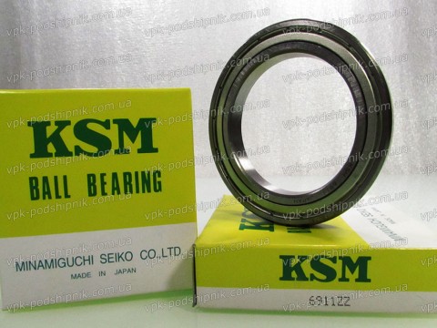 Фото1 Deep groove ball bearing KSM 6911 ZZ