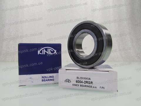 Фото1 Deep groove ball bearing KINEX 6004-2RSR 20x42x12