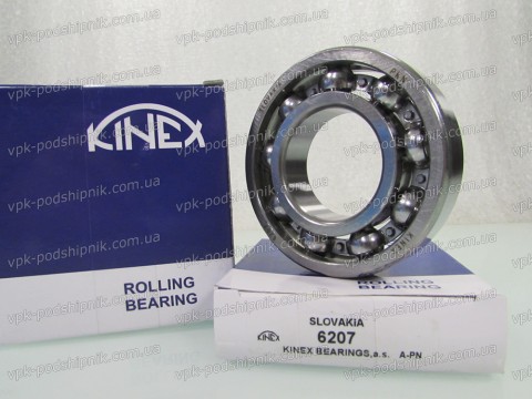 Фото1 Deep groove ball bearing KINEX 6207