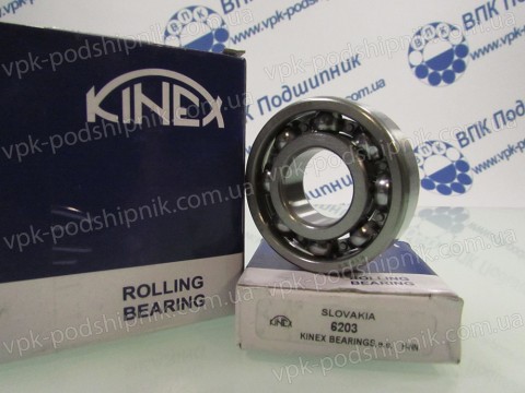 Фото1 Deep groove ball bearing KINEX 6203