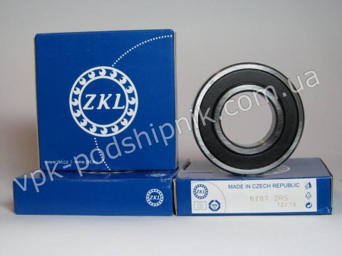 Фото1 Deep groove ball bearing ZKL 6207 2RS