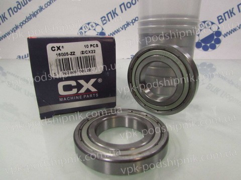 Фото1 Deep groove ball bearing CX 16005 ZZ