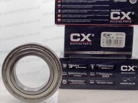 Фото1 Deep groove ball bearing CX 6008 2Z