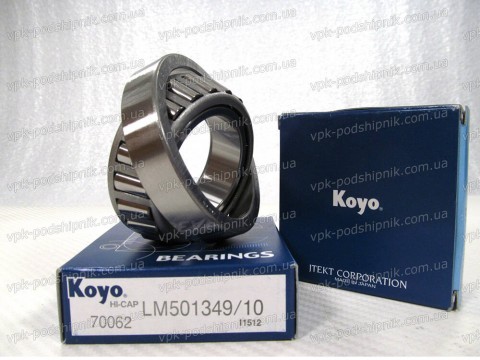 Фото1 Tapered roller KOYO LM501349/10
