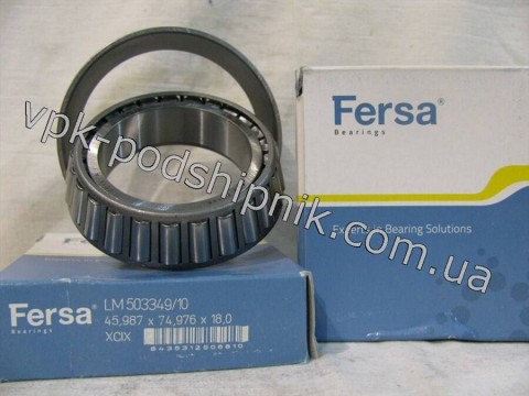 Фото1 Tapered roller FERSA LM503349/10