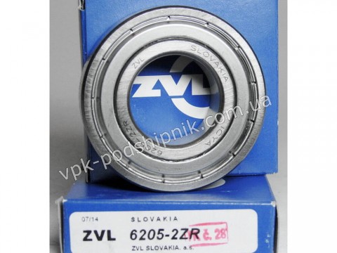Фото1 Deep groove ball bearing ZVL 6205 ZR