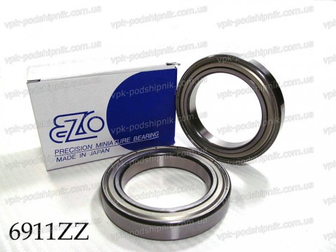 Фото1 Deep groove ball bearing EZO 6911 ZZ