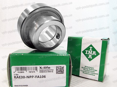 Фото1 Radial insert ball bearing INA RAE30-NPP-FA106