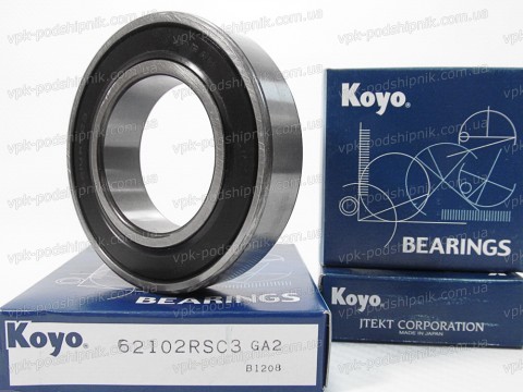 Фото1 Deep groove ball bearing KOYO 6210 2RS C3