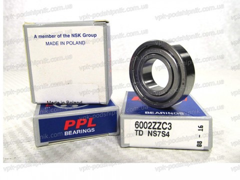 Фото1 Deep groove ball bearing PPL 6002ZZC3