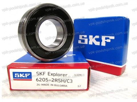 Фото1 Deep groove ball bearing SKF 6205-2RSH/C3 25x52x15