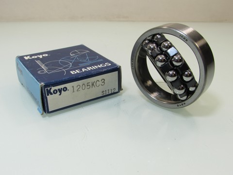 Фото1 Self-aligning ball bearing KOYO 1205KC3 25x52x15
