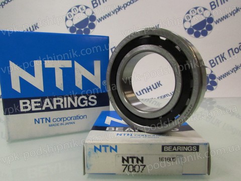 Фото1 Angular contact ball bearing NTN 7007