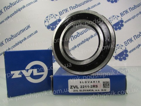 Фото1 Self-aligning ball bearing 2211 RS ZVL 2211-2RS