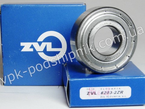 Фото1 Deep groove ball bearing ZVL 6203 ZR