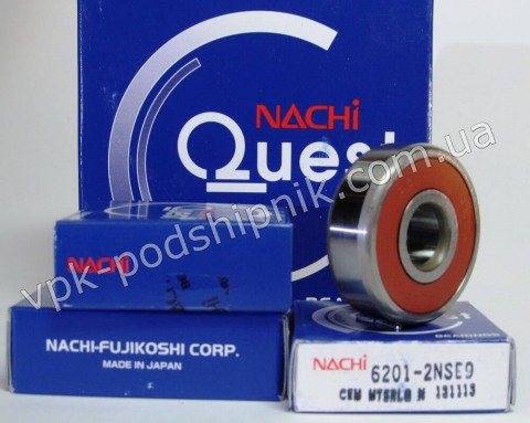 Фото1 Deep groove ball bearing NACHI 6201-2NSE