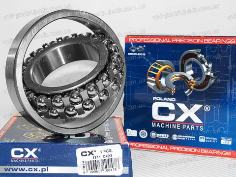 Фото1 Self-aligning ball bearing CX 1211