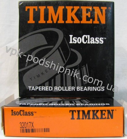 Фото1 Tapered roller TIMKEN 32017 X