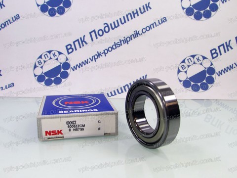 Фото1 Deep groove ball bearing NSK 6006 ZZ