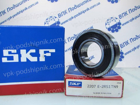 Фото1 Self-aligning ball bearing SKF 2207 E-2RS1TN9