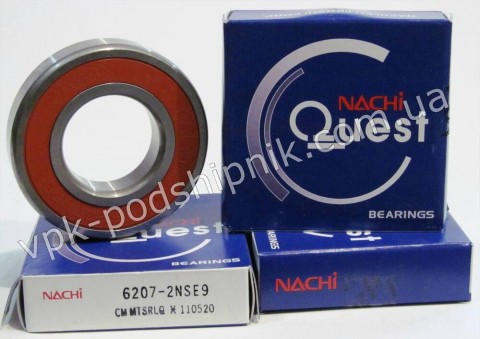 Фото1 Deep groove ball bearing NACHI 6207 2NSE