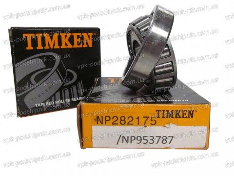 Фото1 Tapered roller TIMKEN NP282175 NP953787