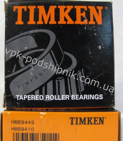 Фото1 Tapered roller HM89449-HM89410 TIMKEN SET312,