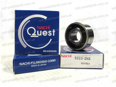 Фото1 Angular contact ball bearing NACHI 5203 NS