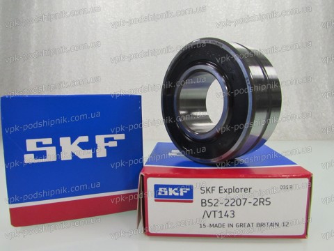 Фото1 Spherical roller bearing SKF BS2-2207-2RS/VT143