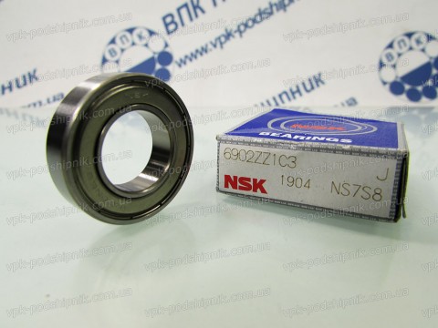 Фото1 Deep groove ball bearing NSK 6902ZZ1C3