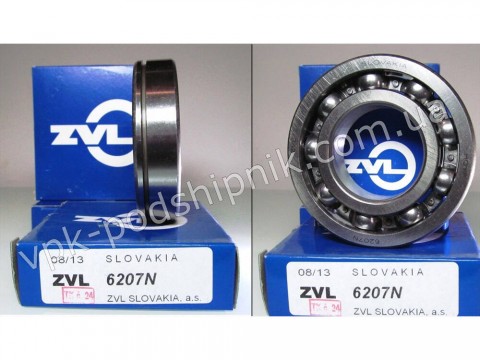 Фото1 Deep groove ball bearing ZVL 6207 N