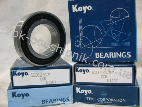 Фото1 Deep groove ball bearing KOYO 6006 2RS CM