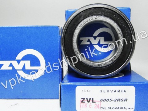 Фото1 Deep groove ball bearing ZVL 6005 RSR