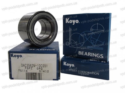 Фото1 Automotive wheel bearing KOYO DAC3562W-10CS51