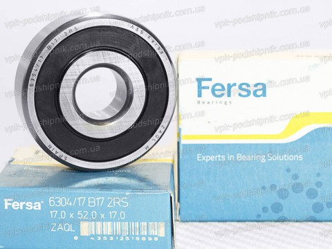 Фото1 Automotive ball bearing FERSA 6304/d17 B17 2RS