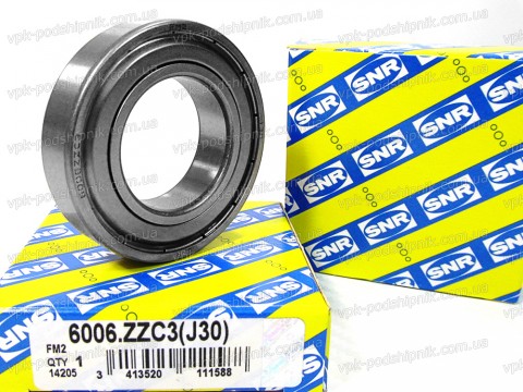 Фото1 Deep groove ball bearing SNR 6006 ZZC3