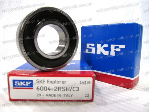 Фото1 Deep groove ball bearing SKF 6004-2RSH С3