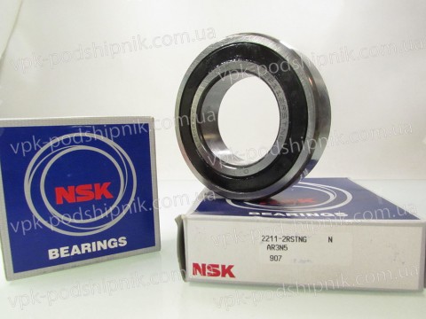 Фото1 Self-aligning ball bearing NSK 2211 2RSTN