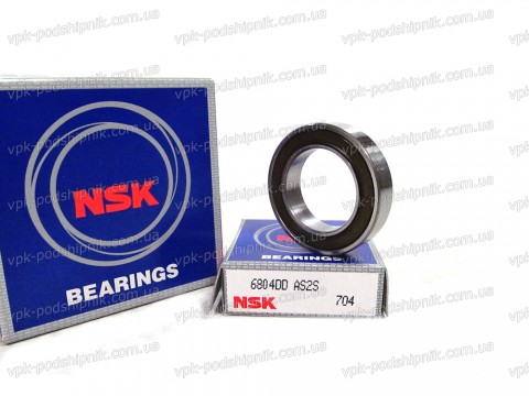 Фото1 Deep groove ball bearing NSK 6804DDU