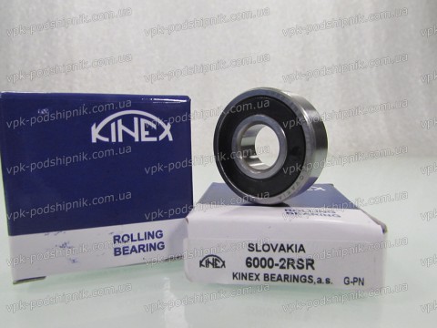 Фото1 Deep groove ball bearing KINEX 6000 2RSR