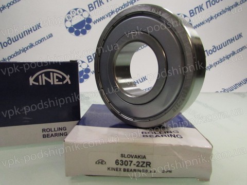 Фото1 Deep groove ball bearing 35x80x21 KINEX 6307-2ZR
