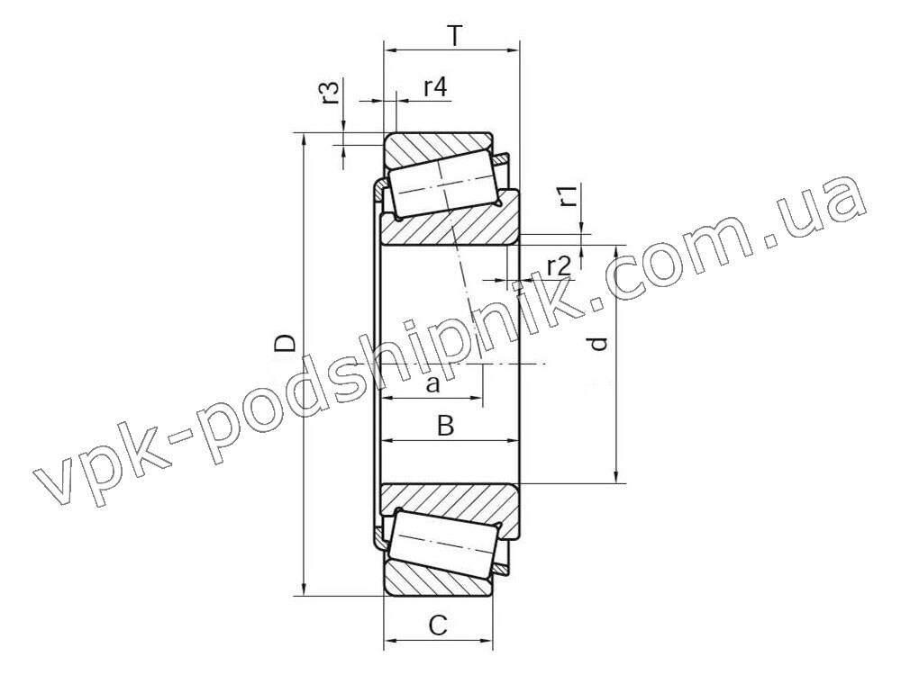 Фото2 Tapered roller MERCEDES BENZ A 001 980 66 02