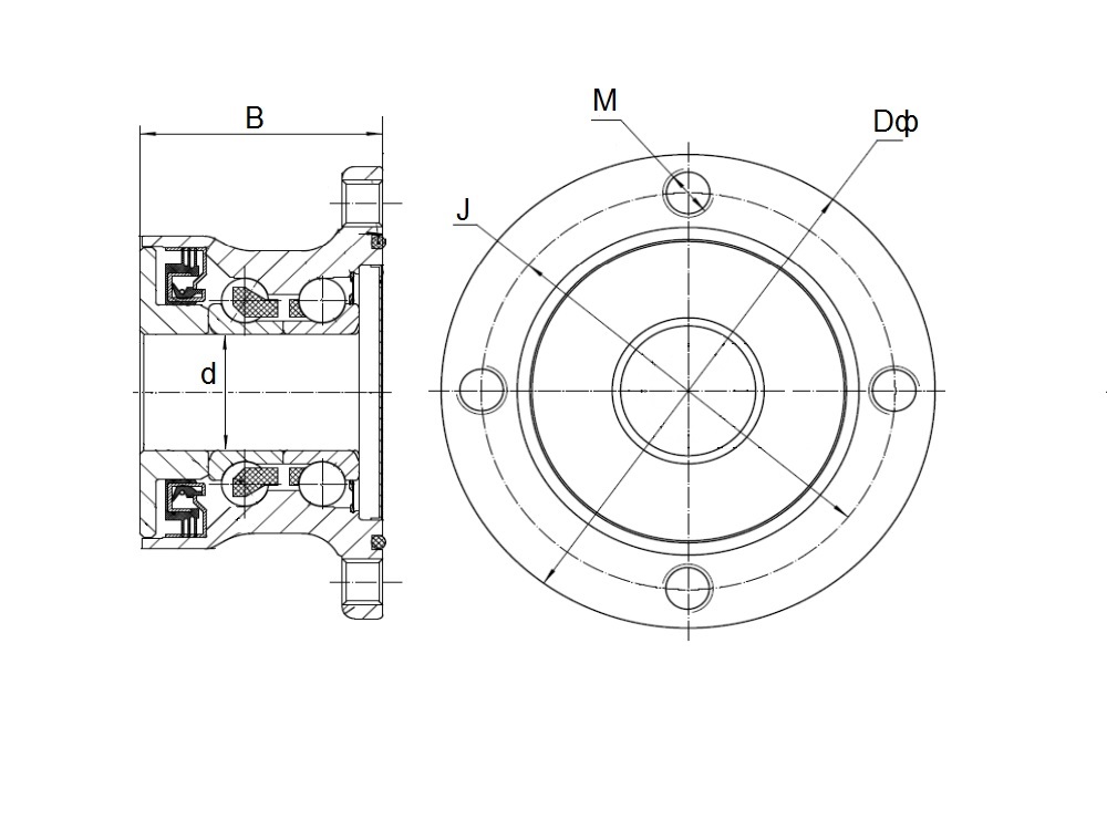 Фото2  SKF BAA-0003 agri hub Фото2  SKF BAA-0003 agri hub