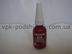 Фото3 Клей LOCTITE638 10 мл вал-втулка высок.пр.зазордо0,25мм