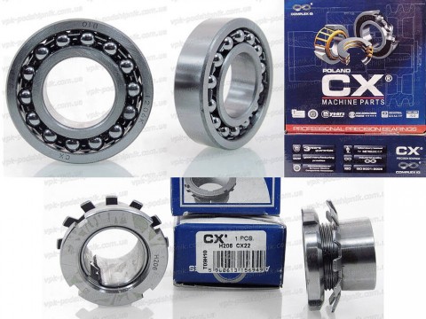 Фото1 Self-aligning ball bearing CX 1206K+H206