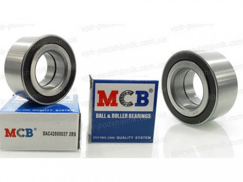 Фото1 Automotive wheel bearing MCB DAC42800037 2RS
