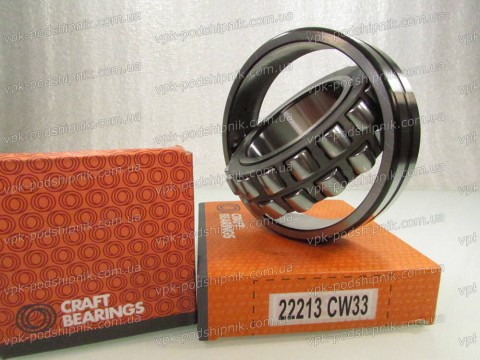 Фото1 Spherical roller bearing CRAFT 22213 CW33