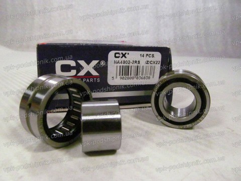 Фото1 Needle roller NA4902-2RS CX 15x28x14