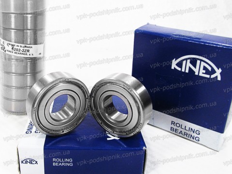 Фото1 Deep groove ball bearing KINEX 6202 2ZR