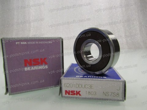 Фото1 Deep groove ball bearing NSK 6201DDUC3